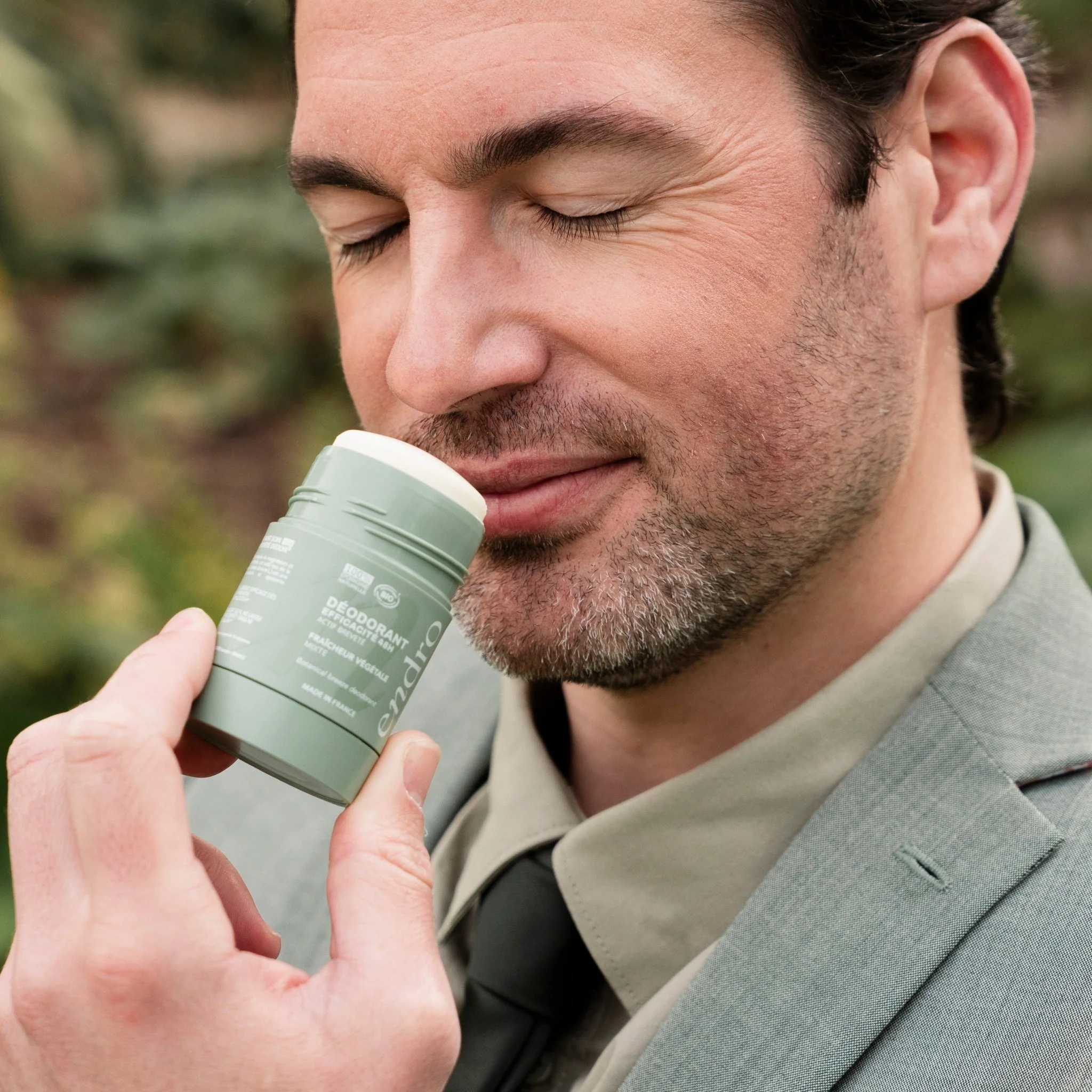 Déodorant stick mixte 48H rechargeable - Parfum Fraîcheur Végétale - Image 3